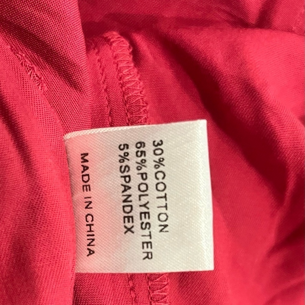 NWT pull over dress burgundy, Leo Rosi extra large - Picture 2 of 3